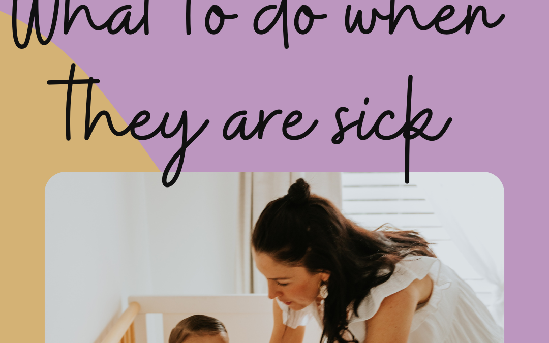What to do when they are sick